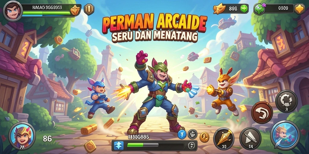 Screenshot gameplay 8G8G yang menampilkan aksi seru.