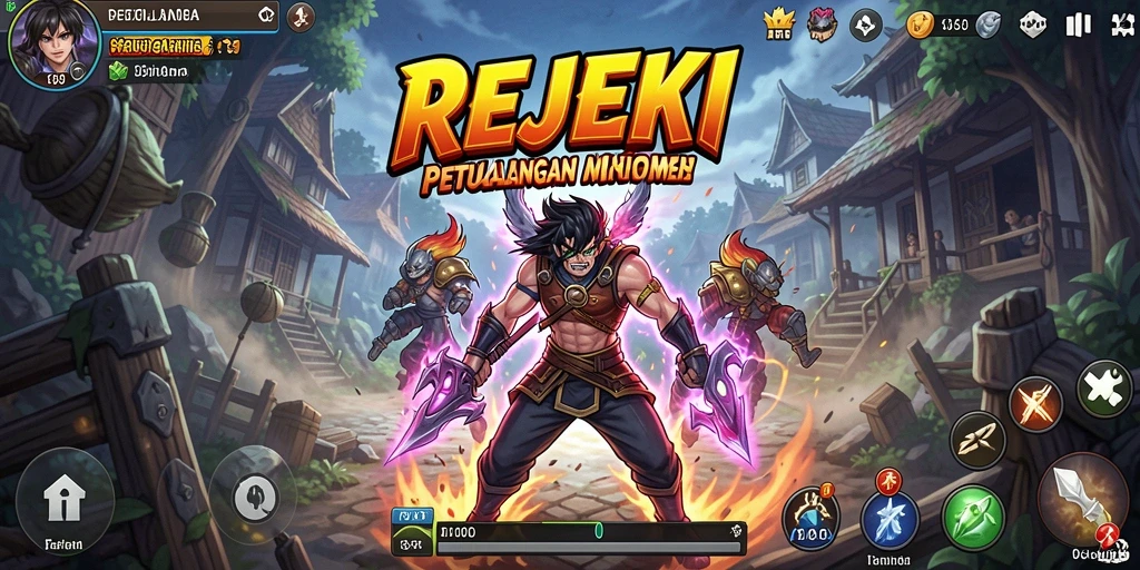 Tampilan gameplay Anime yang memukau dan interaktif.