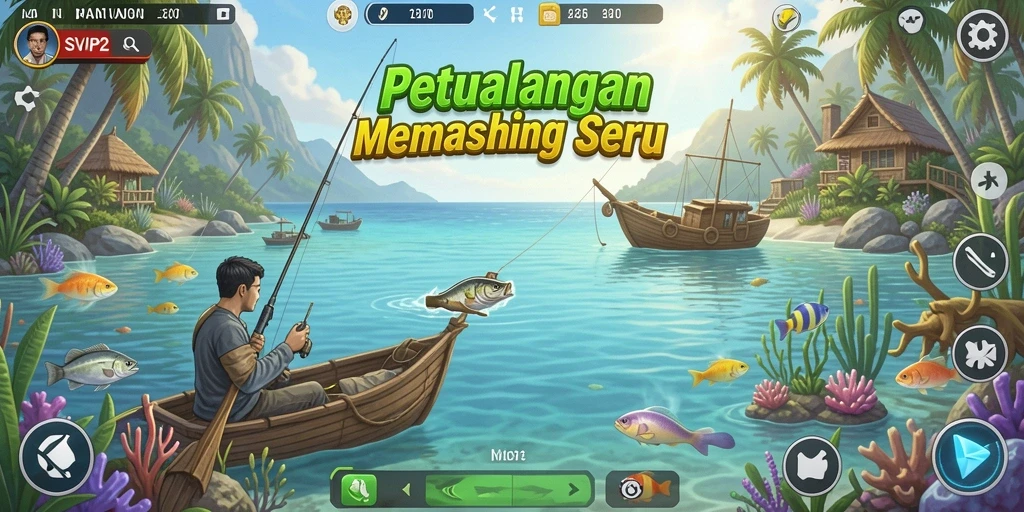 Tangkapan ikan terbesar di SVIP2, pemandangan yang menakjubkan.