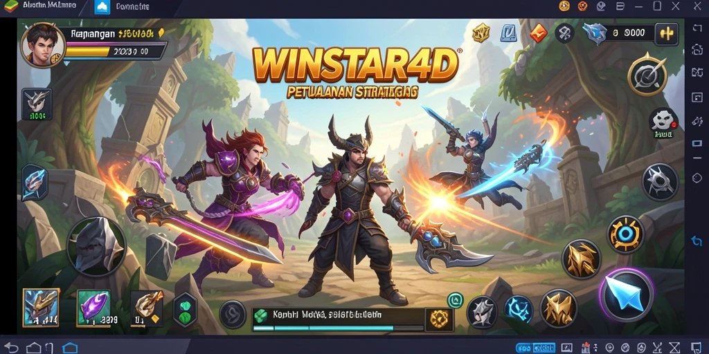 Gameplay mendebarkan dan seru dalam WINSTAR4D.